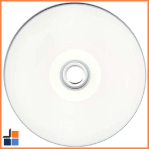 Blank CD Inkjet Printable Recordable CD-R Discs In Sleeves 80 Min 700 MB 52x CDR - Afbeelding 1 van 4