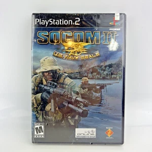 SOCOM II US Navy Seals PlayStation 2 PS2 Brand New Factory Sealed Black Label - Bild 1 von 6