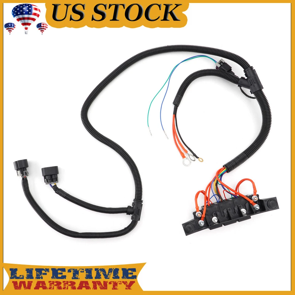 Arnés de cableado de control de ventilador doble eléctrico Speed 67400923 para GMC Yukon Sierra GAS Foto 1 de 4