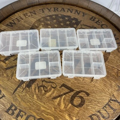 5 Unbranded UB5 Utility Box W/ 6 Compartments W/2 Removable Compartment Spacers - Image 1 of 4