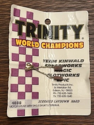Team Trinity World Champions 4080 Serrated Laydown Hard Terminal Motor Bush NIP - Image 1 of 2
