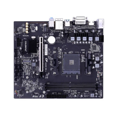Colorful B450M-HD V14 Micro-ATX AMD B450 DDR4 32G PCI-E 3.0 AM4 Motherboard - Image 1 of 4