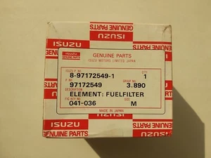 Fuel Filter  ISUZU P.NO. 8-97172549-1 - Picture 1 of 2