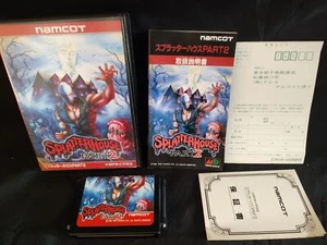 SPLATTERHOUSE Part 2 SEGA MEGA DRIVE Genesis W/Manual, Box, working-g0828- - Picture 1 of 22