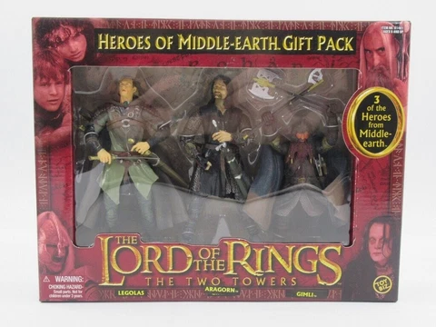 Lord of the Rings-TTT-HEROES OF MIDDLE-EARTH GIFT PACK by ToyBiz 2004 Cover