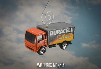 Duracell Coppertop Adorno de Navidad Personalizado 1/90 Camión de Entrega Cabover Caja Foto 1 de 4