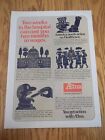 1973 Vintage Print Ad For Aetna Insurance 2 Weeks In Hospital Cost 2 Month Wages
