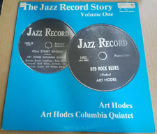 33RPM Jazzology J-82 Art Hodes - The Jazz Record Story Volume One, high-grade EX
