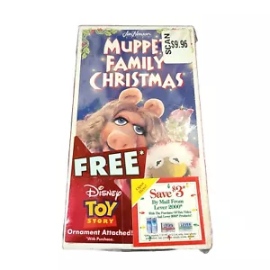 Muppet Familie Weihnachten mit Toy Story Ornament 1996 BRANDNEU VERSIEGELT - Bild 1 von 5