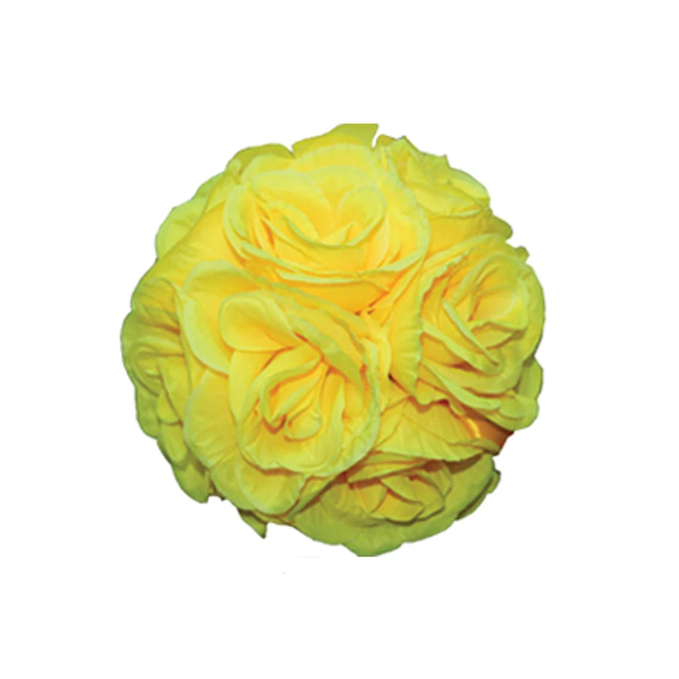 2pcs 7" Kissing Flower Ball Wedding Silk Rose Party Pomander Party decoration - Image 1 of 1