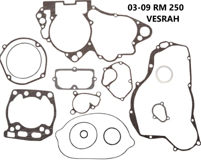03-09 JUEGO DE JUNTAS COMPLETO SUZUKI RM250 RM 250 VESRAH VG-3146 (ENVÍO RÁPIDO) Foto 1 de 4