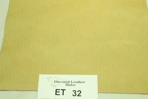 Roma - Light Green/Yellow Leather Remnant Limited 9.5" x 12" ET32 - Picture 1 of 8