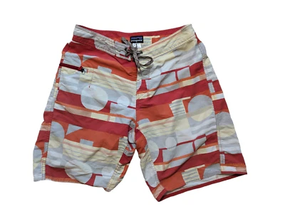 Patagonia 21" Wavefarer Board Shorts Men's Sz 32 Swim Trunks Orange Red (2012) - Image 1 of 4