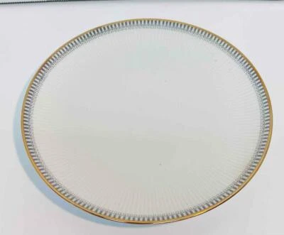 Vintage Winterling Roslau Bavaria Gray & Gold Design 7-5/8" Salad Plate - Image 1 of 3