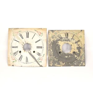 Esferas de reloj OG estante reloj de metal parte 8-3/4 pulgadas cuadradas y 8-5/16 pulgadas cuadradas - MX1215 - Imagen 1 de 3