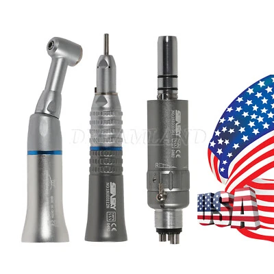 Pieza de mano dental de velocidad lenta contra ángulo motor de aire recto 2H/4H pieza de mano YAD Foto 1 de 4