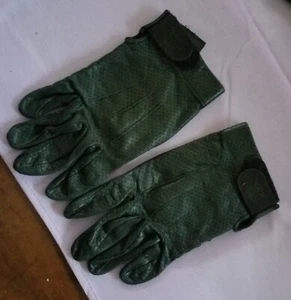 Harley Davidson Premium Black Leather Riding Gloves Size M - Bild 1 von 5