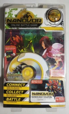 Nanovor Limited Comic Book Pack Online Game Microsoft Windows 2007 NIB Sealed - Image 1 of 2