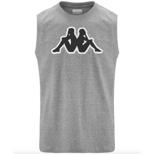 KAPPA 30368S0 923GreyMdMel-White LOGO DWAL - Imagen 1 de 1