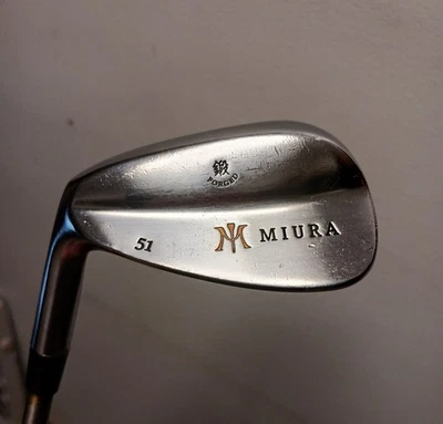 Miura Forged 51* Gap Wedge LEFT HAND Steelfiber I95 Stiff - Image 1 of 4