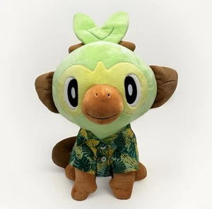 2022 Build-A-Bear Pokemon 14 Zoll Grookey Plüsch mit Shirt Sound getestet funktioniert sauber - Bild 1 von 9