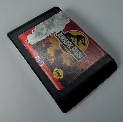 JURASSIC PARK (Sega Genesis, 1993) - Tested, Cartridge Cart Only - Image 1 of 3