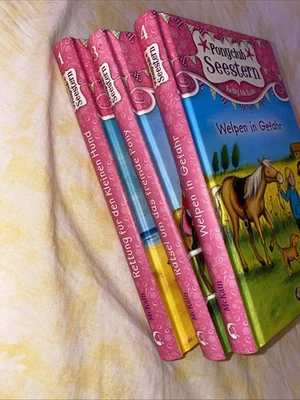 Ponyclub Seestern Band 1 , 3 und  4 Hardcover ♻️❤️♻️❤️♻️ Kinderbücher - Bild 1 von 3