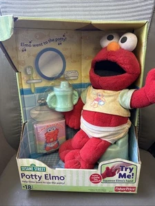 Elmo Potty Training Talking Plush Sesame Street 2003 15" NOS Fisher Price Wow! - Picture 1 of 10