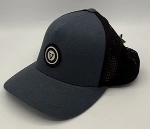 Gorra de béisbol Vissla “Trip Our Eco Trucker” malla trasera ajustable azul y negra nueva con etiquetas - Imagen 1 de 11