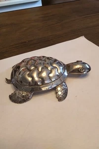Los Castillo signed Silver plate Sea Turtle ornament and bottle opener - Picture 1 of 6