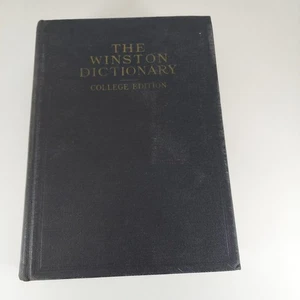 The Winston Dictionary College Edition, 1942, Thumb Indexed, Illustrated HC  - Bild 1 von 16