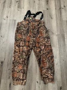 Cabelas Overalls Mens 3XL Realtree Camouflage Goretex Bib  - Picture 1 of 10