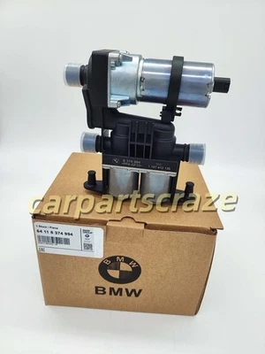 64118374994 New Heater Control Valve With Auxiliary Water Pump for BMW E38 E39 - Image 1 of 4