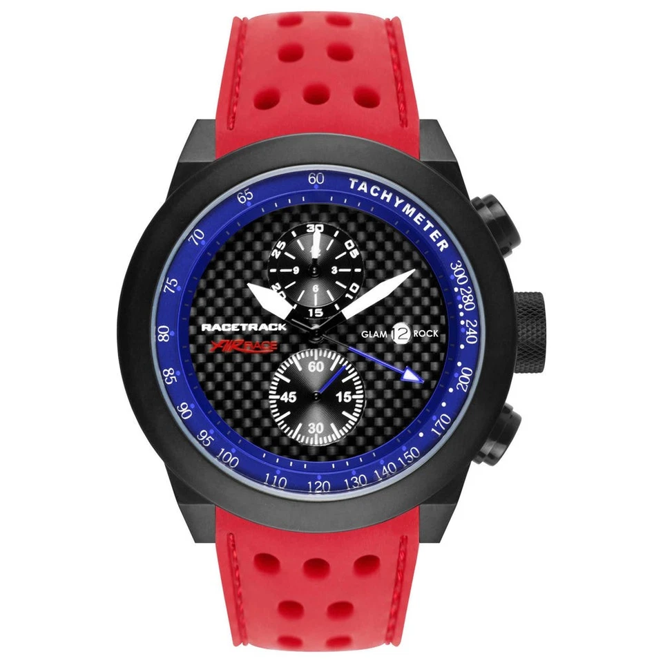 Glam Rock Men's Racetrack Swiss Chronograph Quartz 48mm Watch GRT29115F-N - image 1 of 1