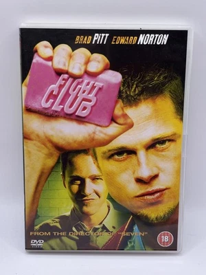 Fight Club film, 18 rating DVD 1999, Brad Pitt, Comedy drama,  - Image 1 of 4