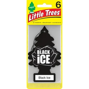 Little Trees 60155 Black Ice Hanging Air Freshener for Car & Home 6 Pack! - Picture 1 of 3