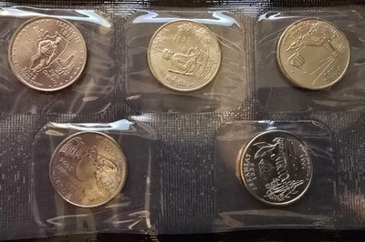 2003-D STATEHOOD QUARTERS IN ORIGINAL MINT SET CELLO PACK  LS5 - Image 1 of 2