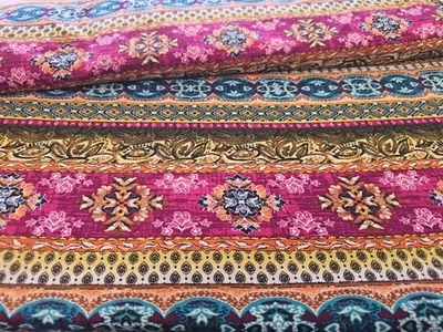 Jersey de 2 años de tela tejida a rayas ropa geométrica ligera perno extremo  Foto 1 de 2