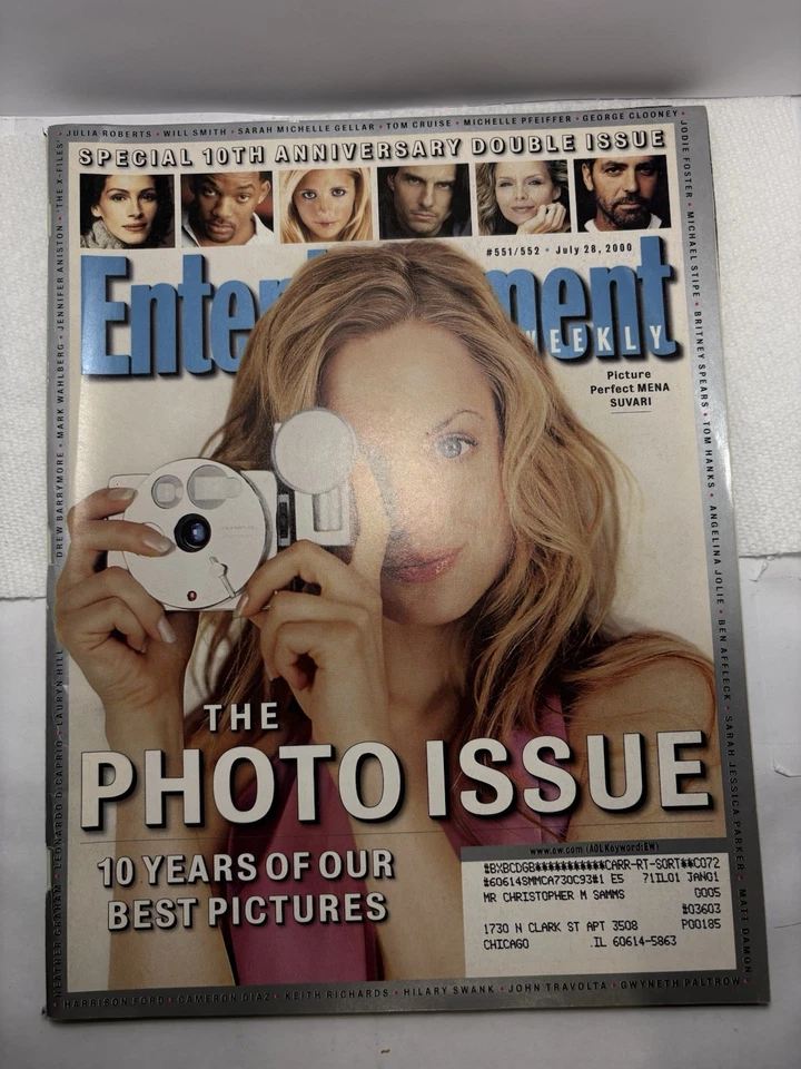 Entertainment Weekly The Photo Issue July 2000 10th Anniversary - Image 1 of 1