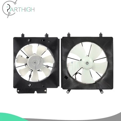 Conjunto de ventilador de radiador y ventilador de refrigeración condensador para Honda Element 2003 04-2006 Foto 1 de 4