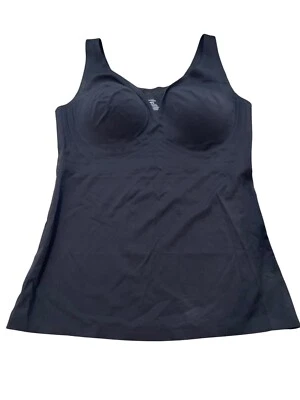 Tanque de gel de cisalhamento Rhonda com suporte adicional para as costas tamanho 1X modelagem preta 646,7 - Imagem 1 de 4