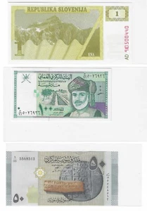 World Banknotes 3PCS UNC Real Photos - Bild 1 von 2
