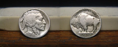 1921-S BUFFALO INDIAN HEAD NICKEL 1921S US COIN Cover