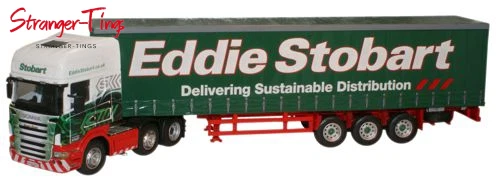 Cararama Scania Curtainsider - Eddie Stobart 1:50 Foto 1 de 1