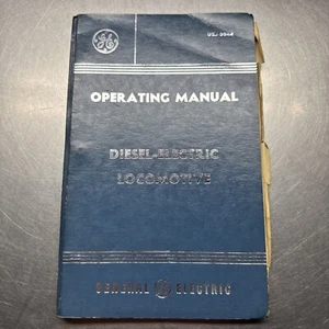General Electric Operating Manual Diesel-Electric Locomotive GEJ-3844 Year 1967 - Picture 1 of 20