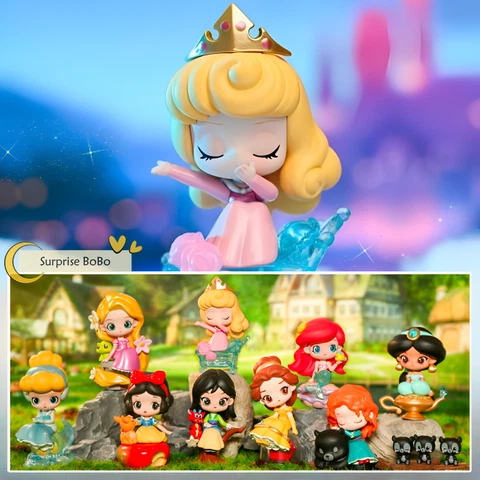 GOLDLOK Disney Princess Fairy Tale Town Series Blind Box Confirmed Figure HOT Cover
