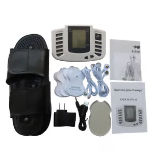 Digital Therapy Machine Electronic Pulse Massager 4 Modes Massager Therapy Body - Picture 1 of 6