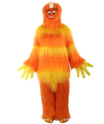 HPO | Adult Unisex Animated Movie Orange Monster Costume Set, Halloween |HC-1904 - Image 1 of 4