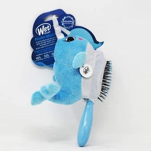 Cepillo húmedo felpa desenredante para niños (unicornio pingüino) con cerda suave IntelliFlex... - Imagen 1 de 4