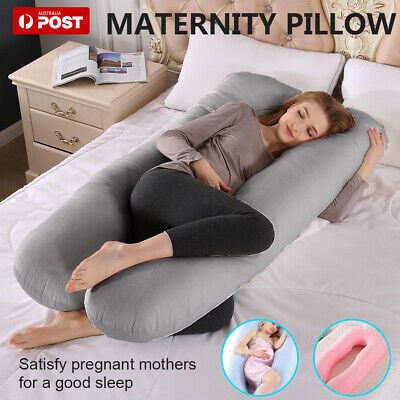 U-shape Maternity Pillow Pregnancy Nursing Sleeping Body Support Feed Multi • 29.51$